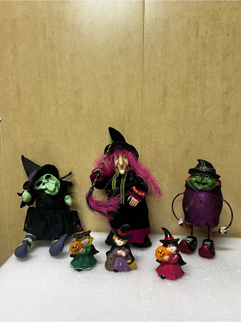 Vintage Witch Halloween decor